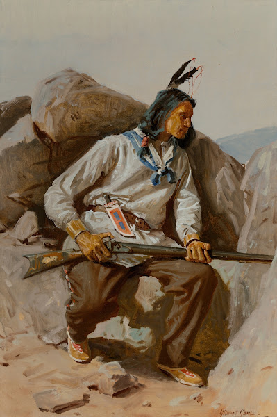 Indian Scout circa 1895