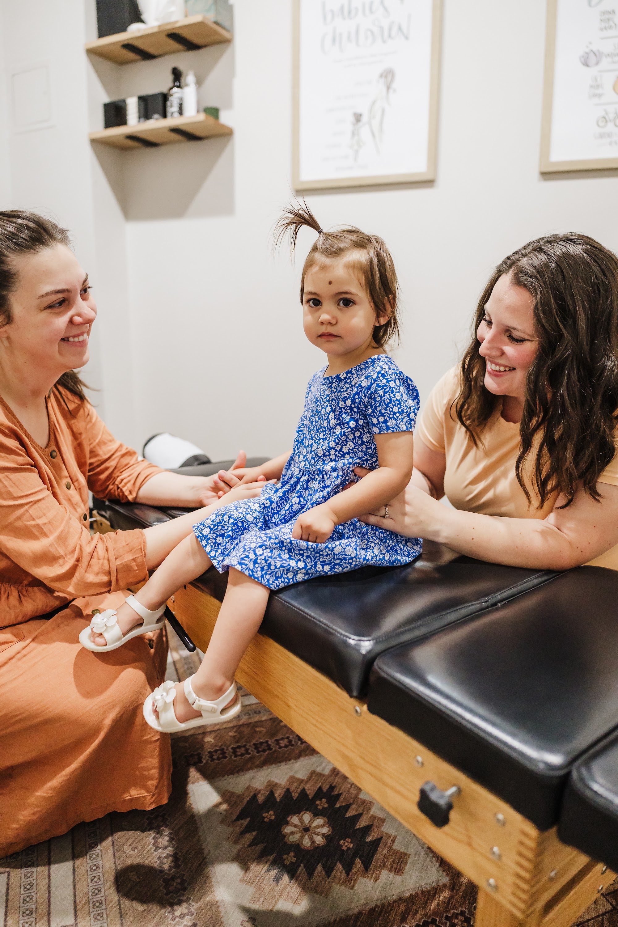 A family scene at Ignite Family Chiropractic