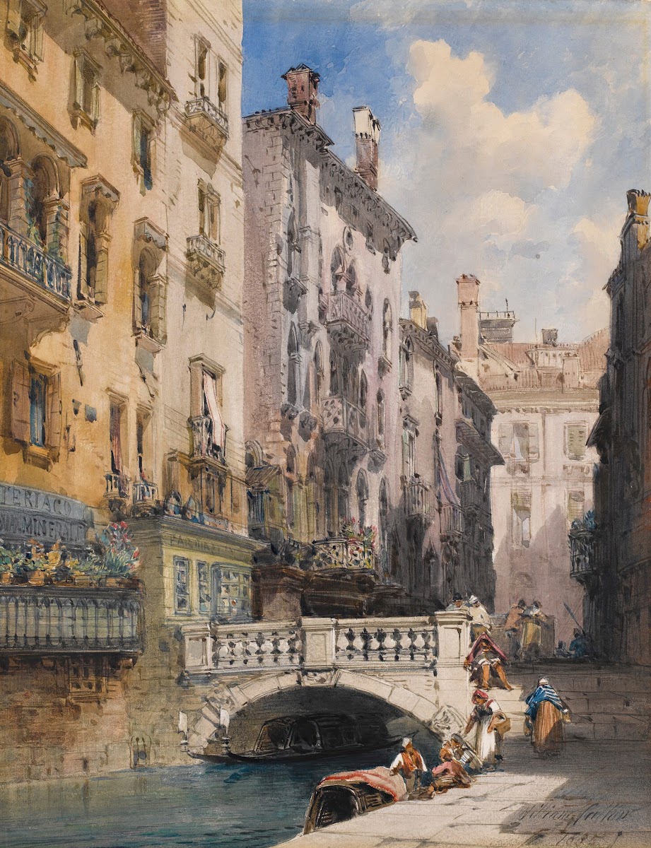 Canal Barataria Venice 1885