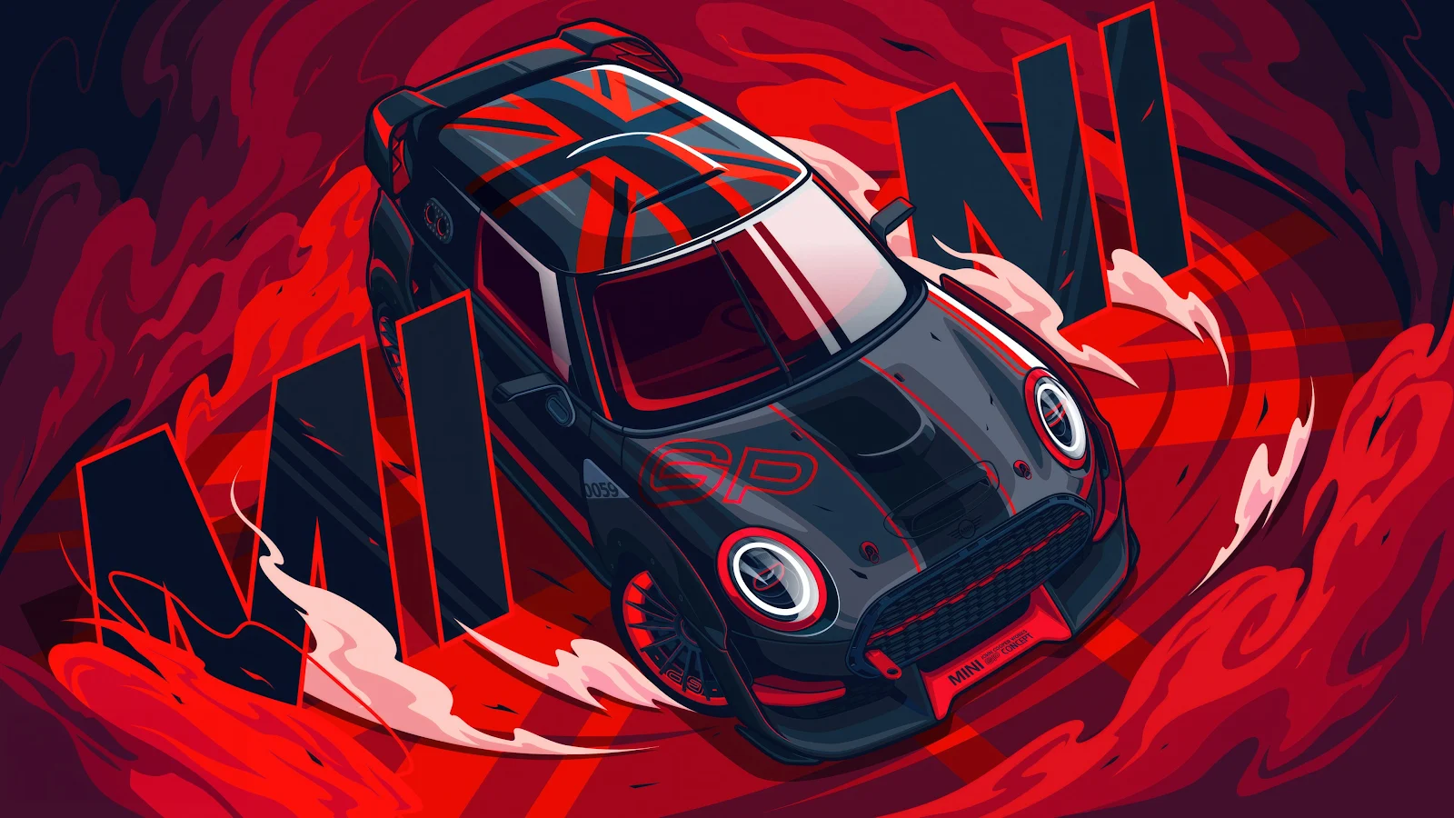 Mini Cooper 4K Wallpaper