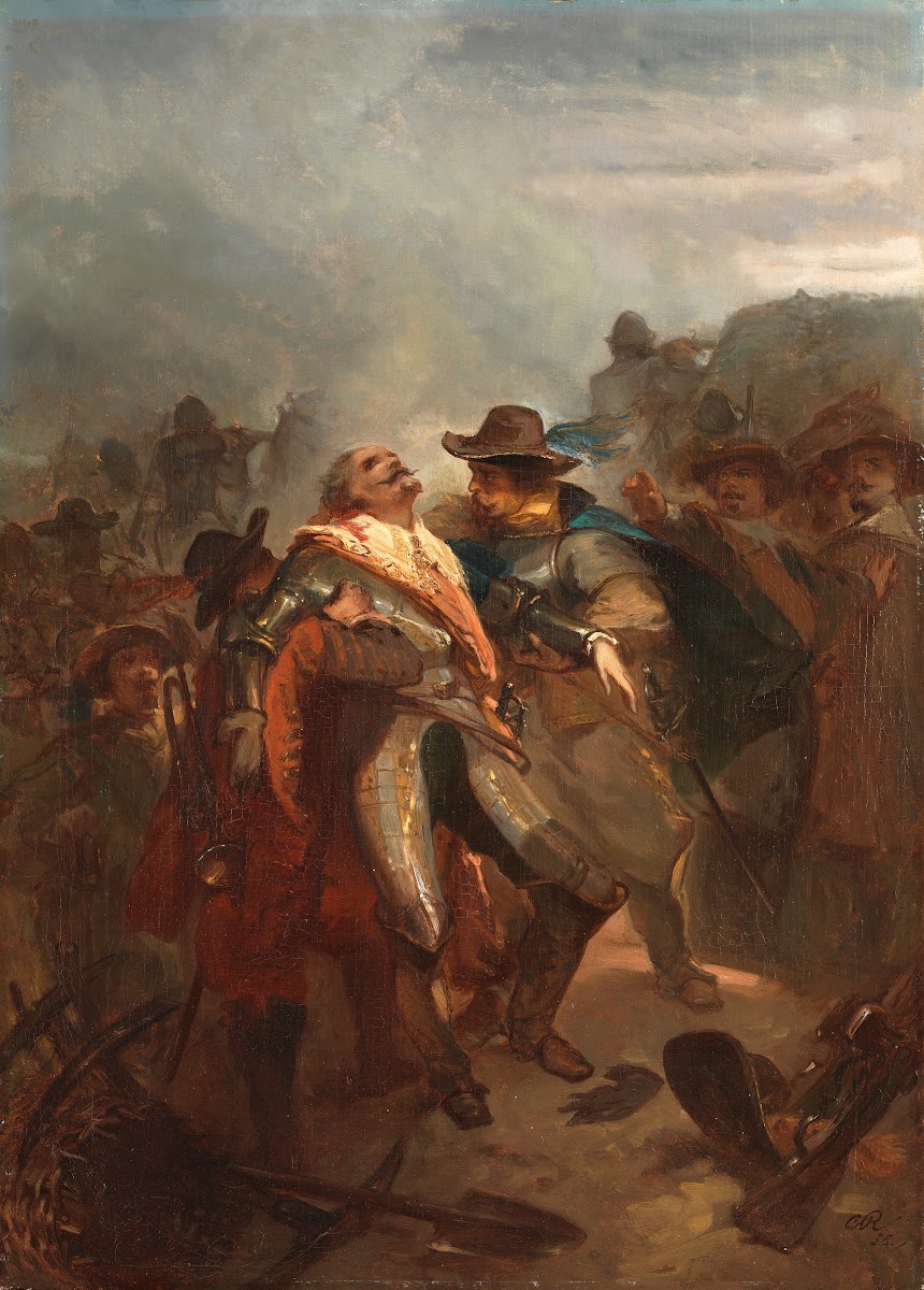 Ernst Casimir dies near Roermond Anno 1632 1855