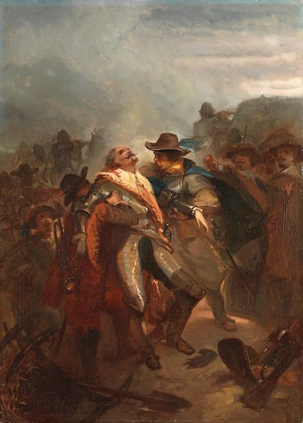Ernst Casimir dies near Roermond Anno 1632 1855
