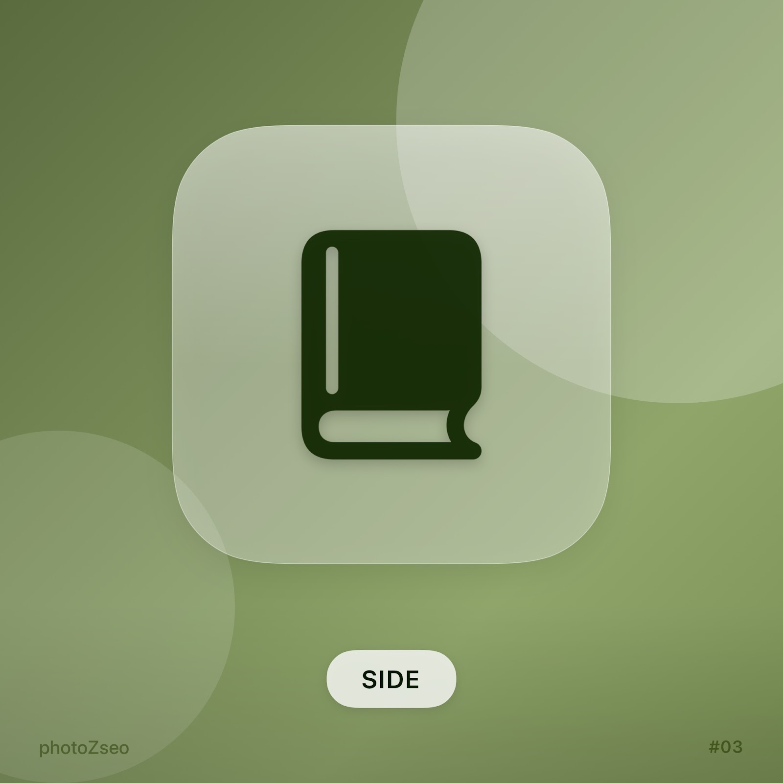Leather Notebook A5 — Olive 3