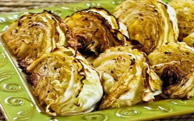 Bắp Cải Nướng Chanh