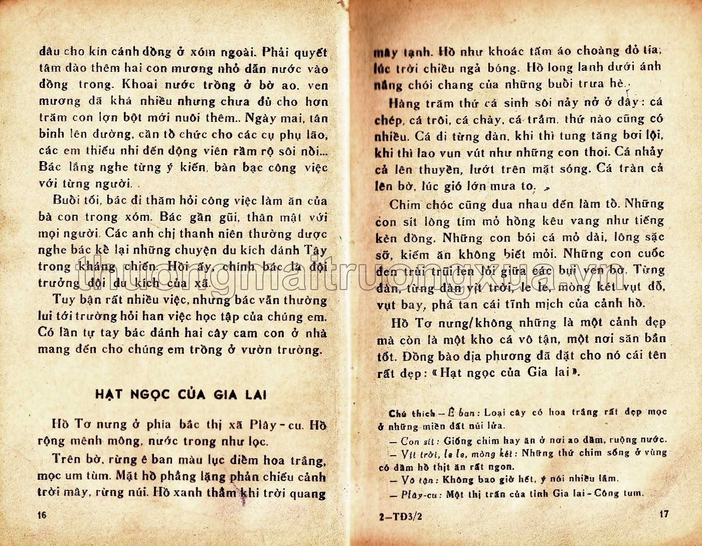 Tập đọc lớp 3 (tập 2)  - Trang 45