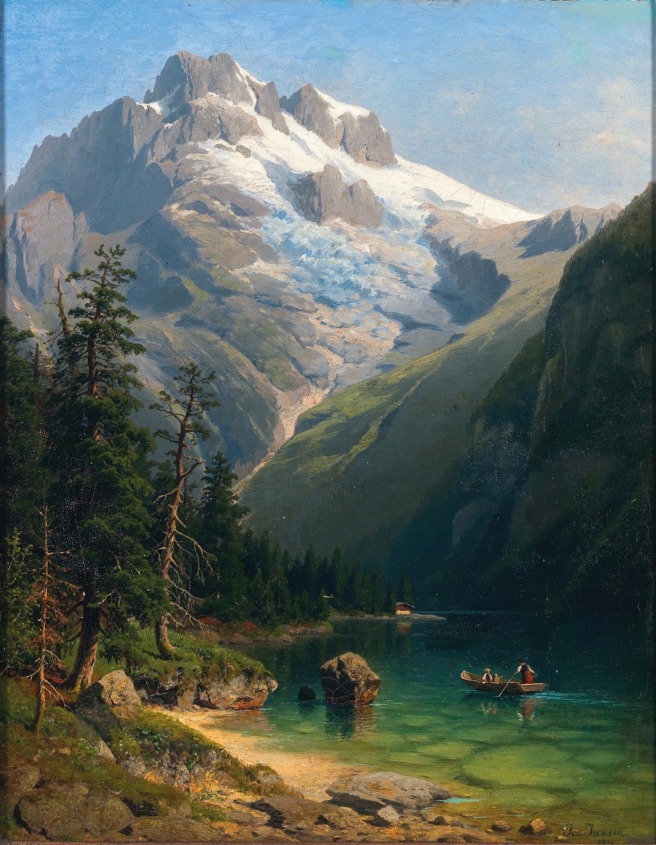A Scene in the Salzkammergut