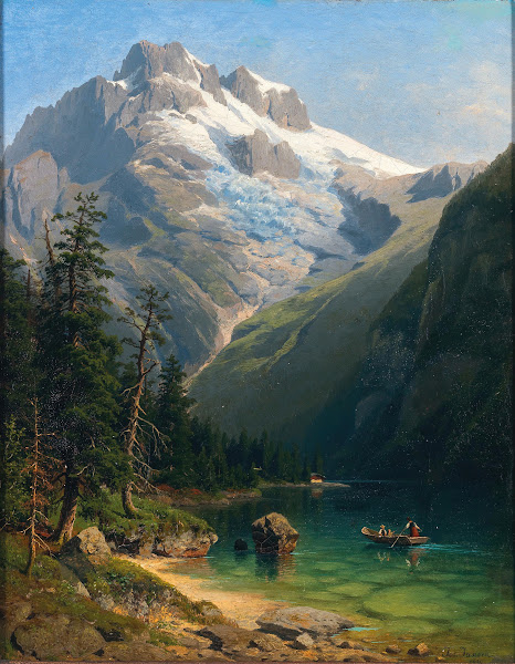 A Scene in the Salzkammergut