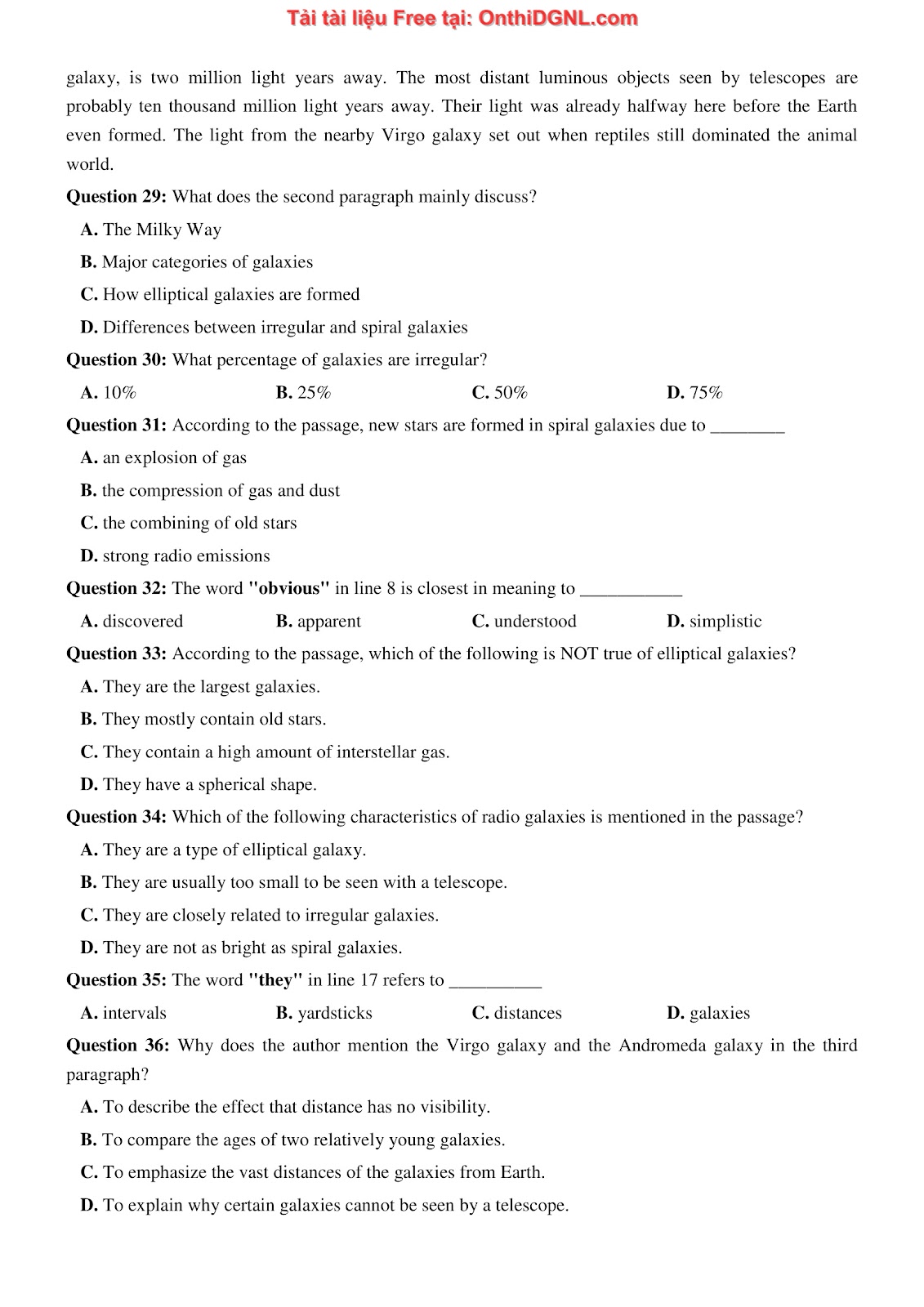 660 bài tập môn Tiếng Anh - Ôn thi ĐGNL ĐHBK Hà Nội Phần 7