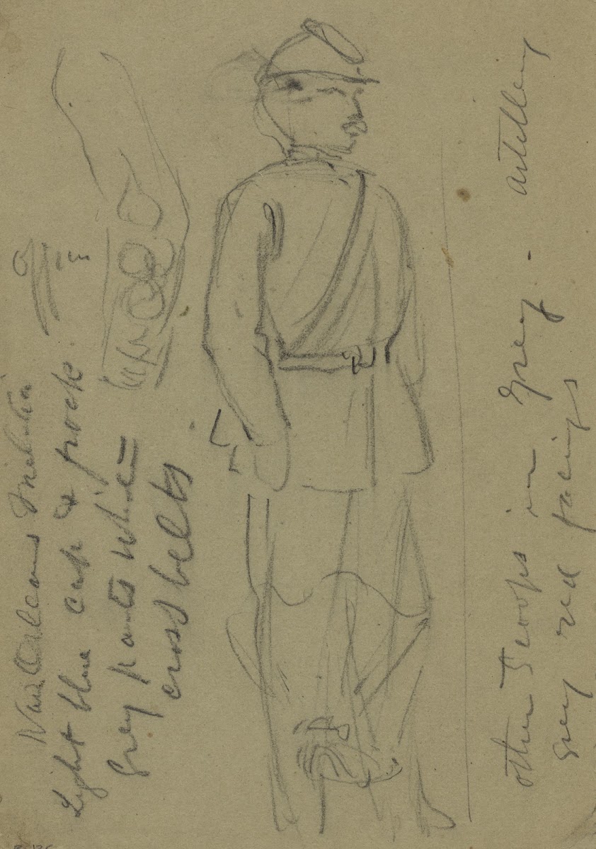 New Orleans Militia Officer 1862 1865