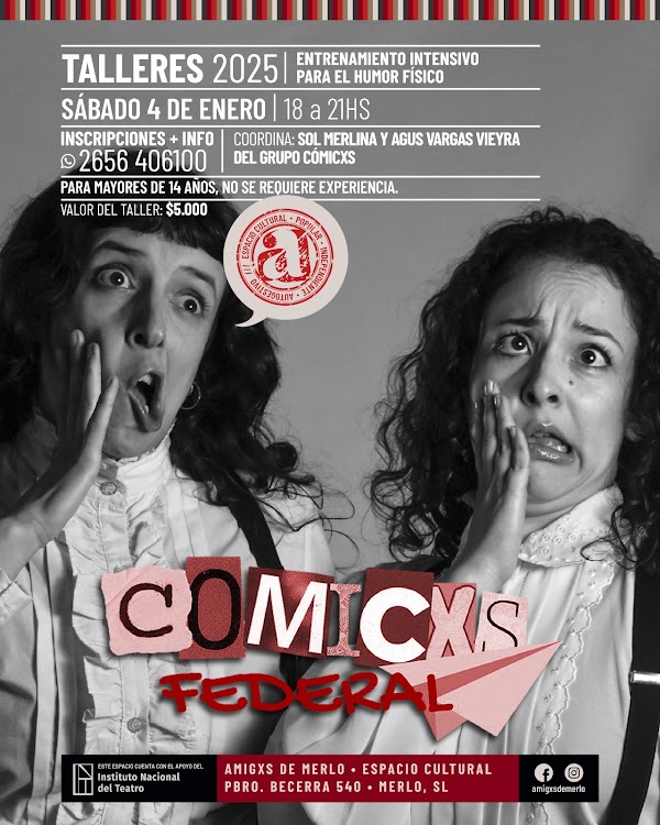 Taller Intensivo de Entrenamiento en Teatro Físico Cómico
