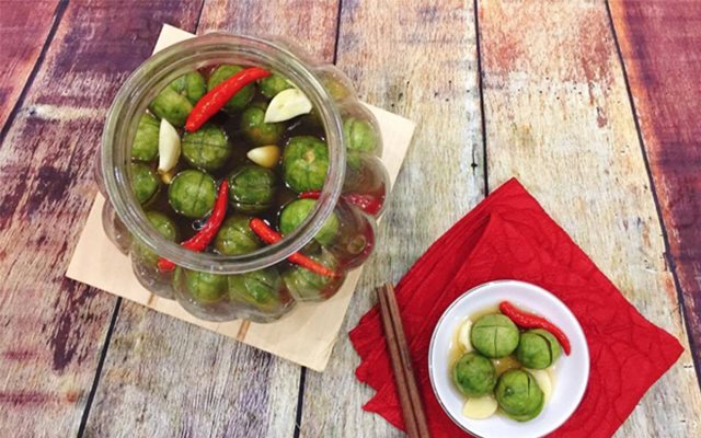 Sấu Ngâm Mắm Mặn