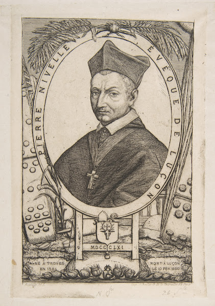 Pierre Nivelle Bishop of Luçon after Lasne 1861