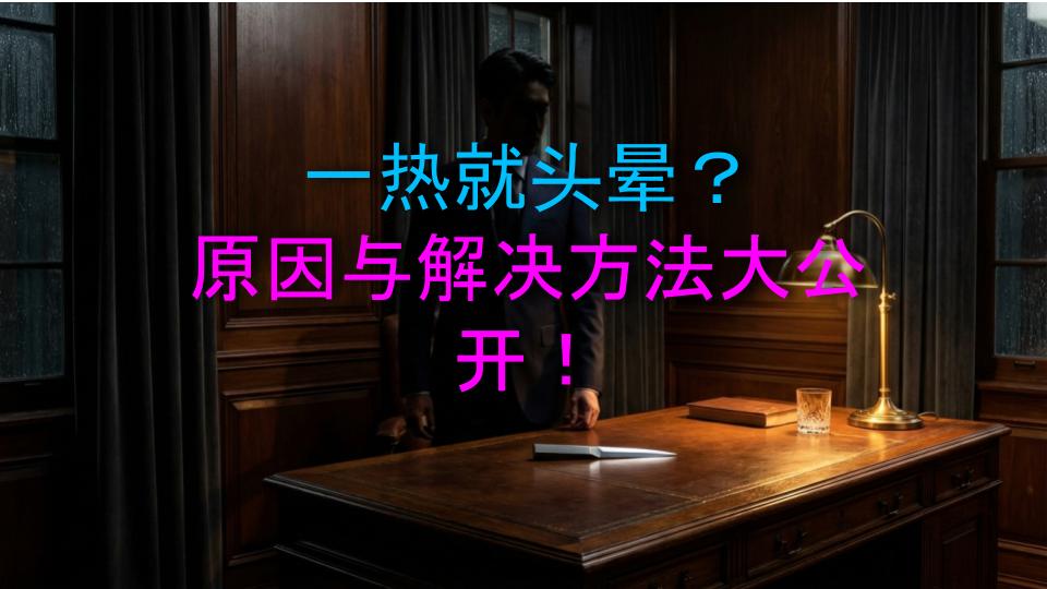 一热就头晕？原因与解决方法大公开！
