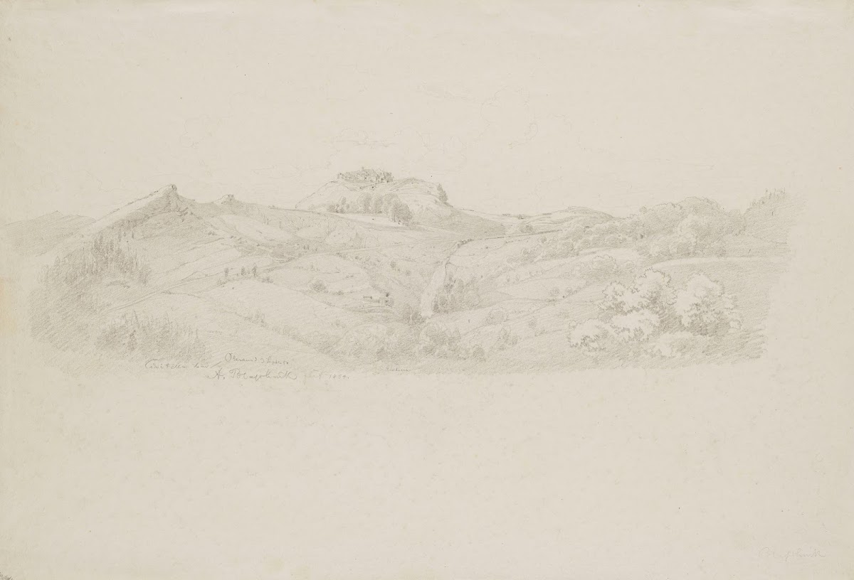 Civitella Area the Town of Olevano Romano on Top of the Hill in the Distance 185
