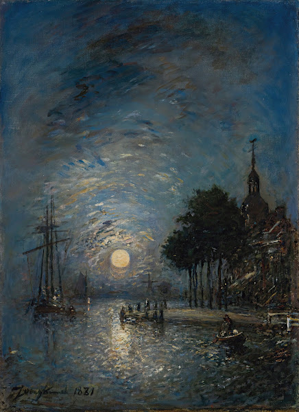 Le Port De Dordrecht Au Crépuscule 1881