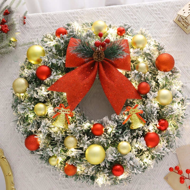 Artificial Christmas wreath in various sizes