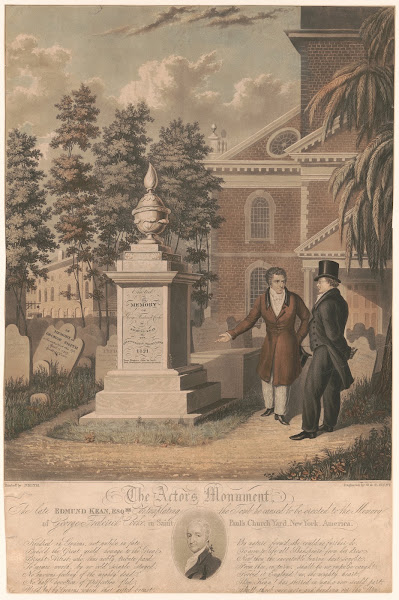 The actors monument 1833