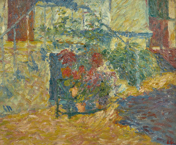 Le perron fleuri  Versailles 1898