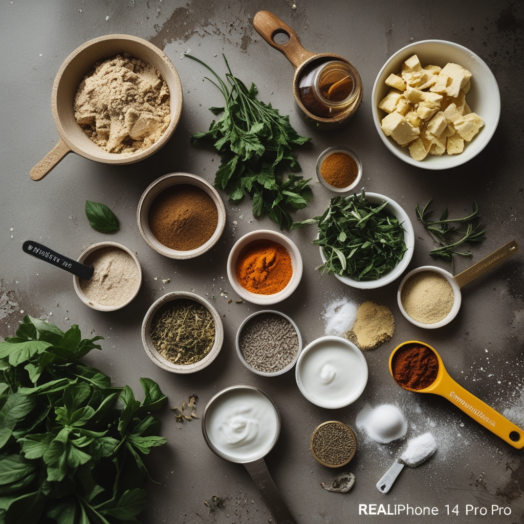 Ingredients for Zero-Carb Yogurt Bread is Ideal for Keto, Low Carb, and Sugar-Free Diets – Easy Homemade Recipe