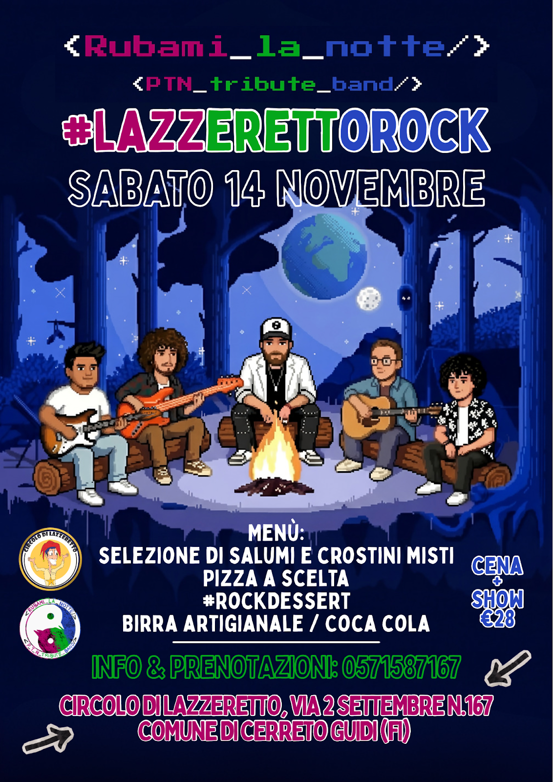 #LAZZERETTOROCK - TRIBUTE BAND PINGUINI TATTICI NUCLEARI