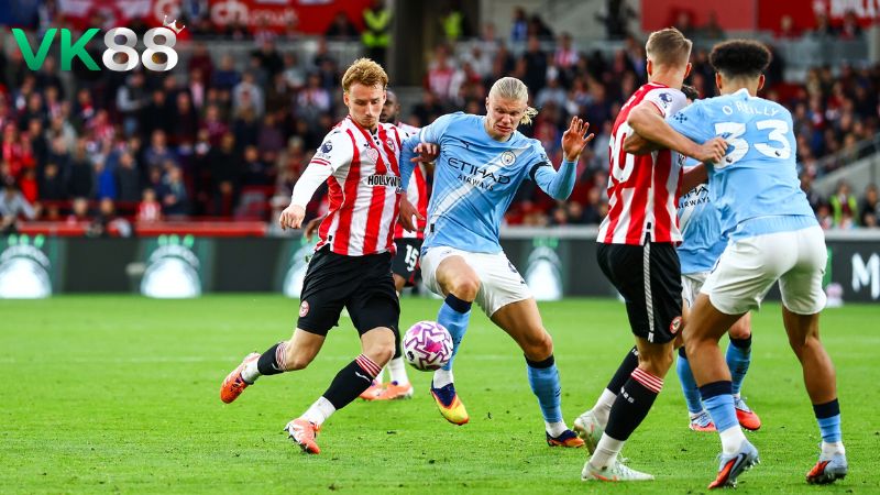 Lịch sử đối đầu Manchester City vs Brentford