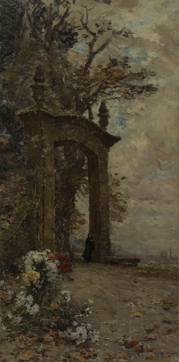 Un coin du vieux Passy 1892