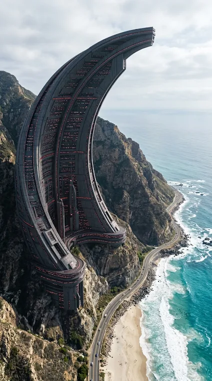 Oceanic Mega-Structure Arch