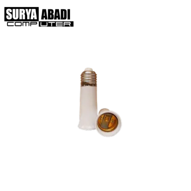 SAMBUNGAN FITTING E27 LAMPU DOWNLIGHT (95MM)