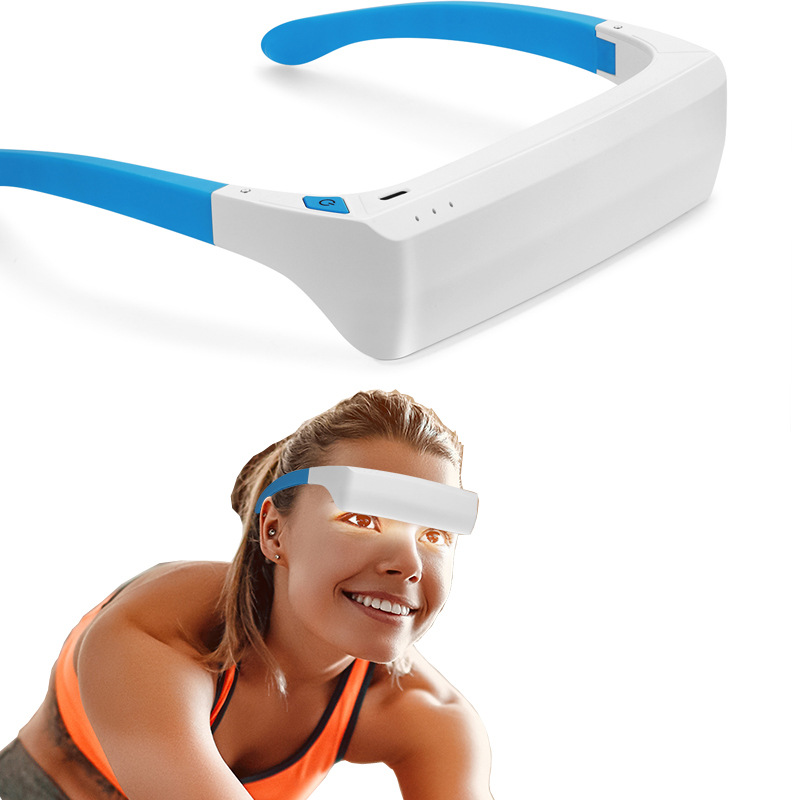 Tragbare LED-Lichttherapiebrille, Modell SE-E480