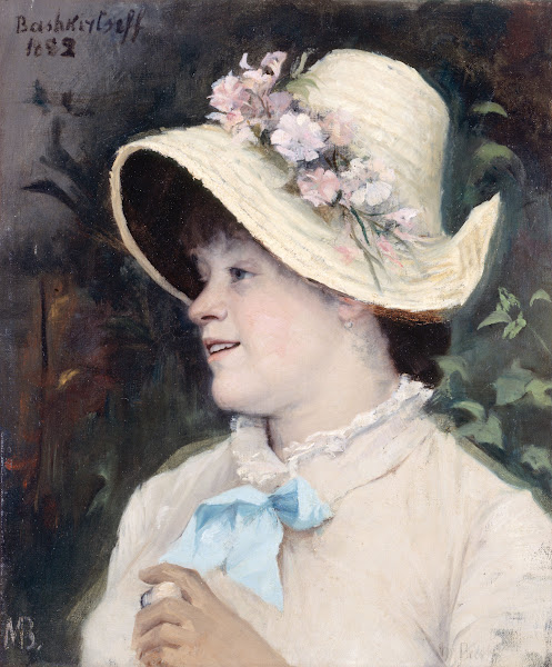 La Parisienne portrait dIrma modèle à lAcadémie Julian 1882