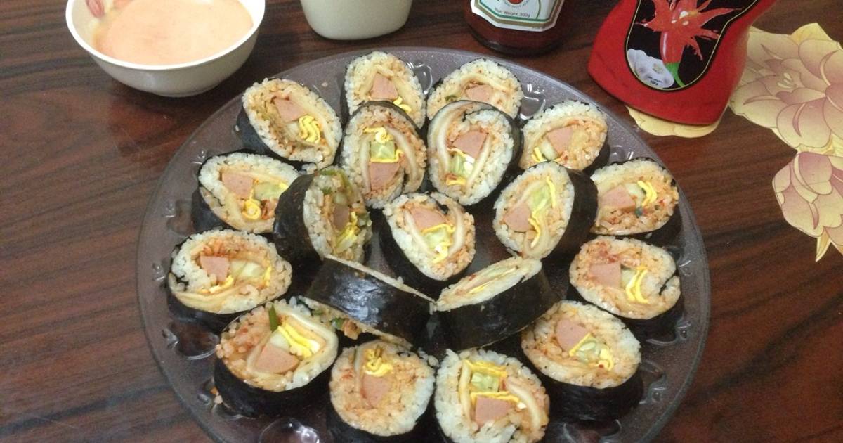 Kimbab kimchi