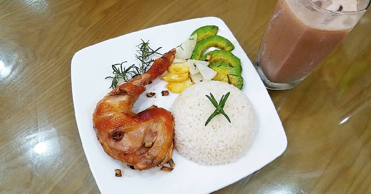 Gà nướng mật ong - nồi chiên không dầu