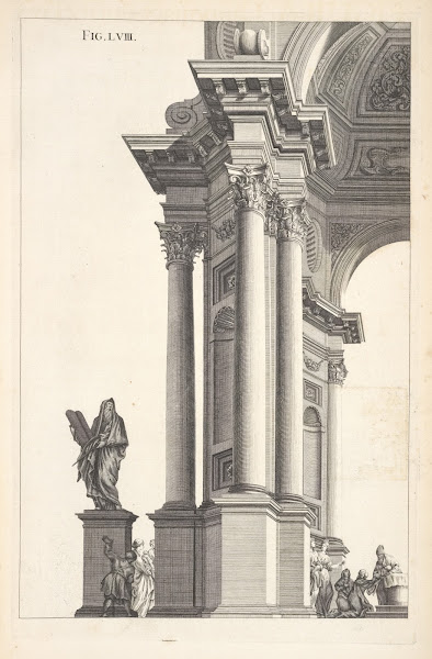 Part of an octangular work of the Corinthian order 1707