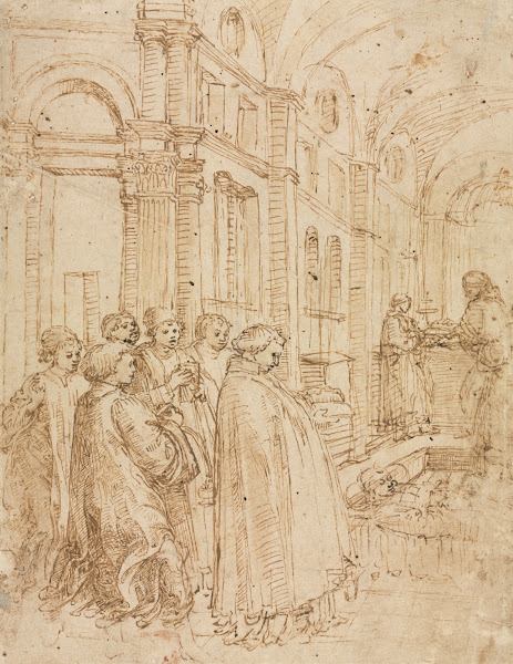 The Funeral Of Saint Stephen C 1460