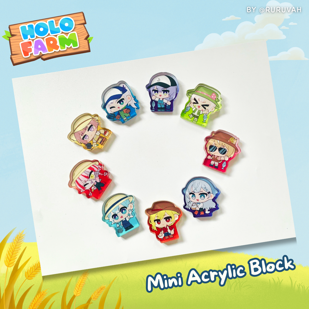 Holofarm Mini Acrylic Block by Ruva