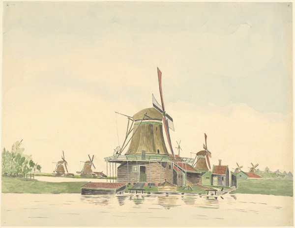 molens pelmolen De Hondeman 1930 1940
