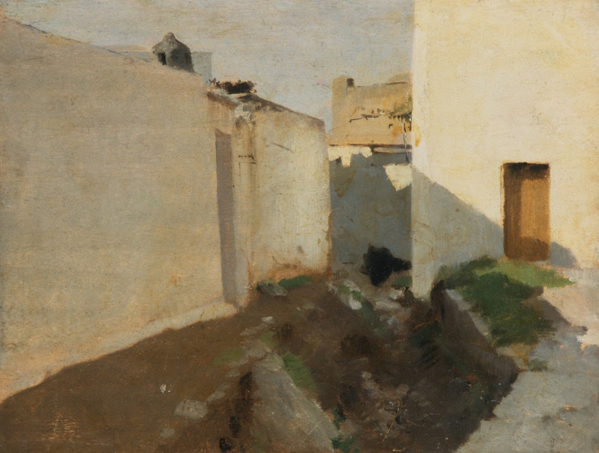 White Walls in Sunlight Morocco between 1879 and 1880