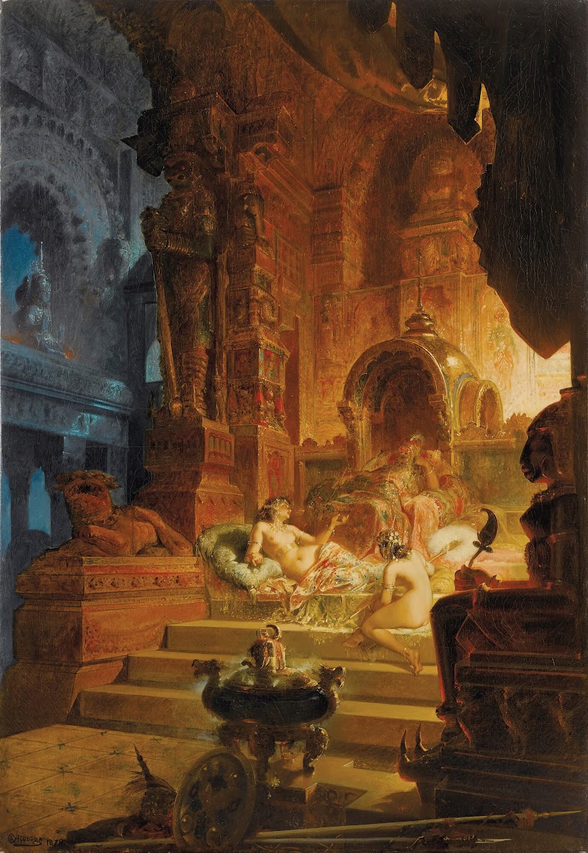 Scheherazade And The Sultan 1878