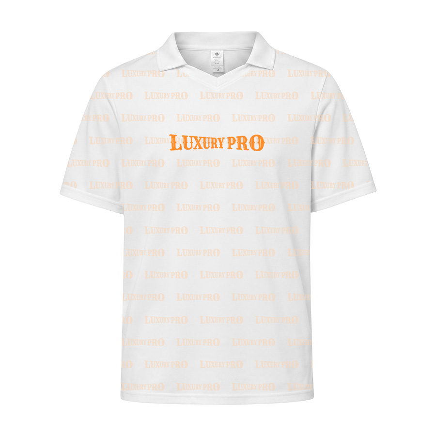 AOP GOD Collared Football Jersey