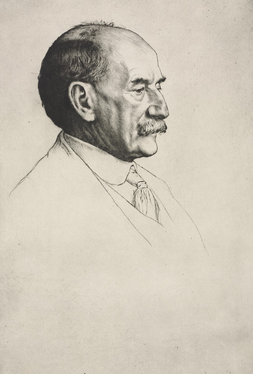 Thomas Hardy Facing Right 1910