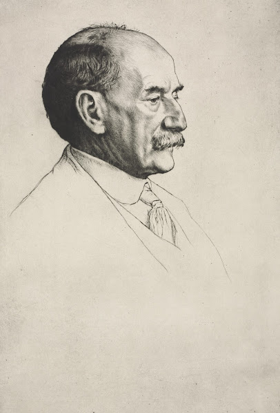 Thomas Hardy Facing Right 1910