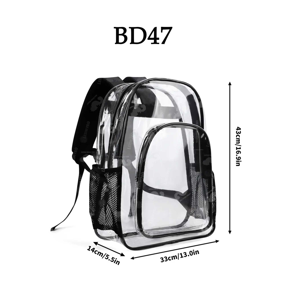 3D Transparent schoolbag
