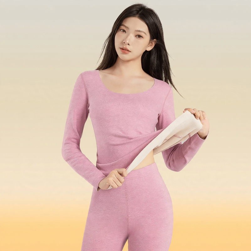 Thermo Underwear Set made from Wool and Silk