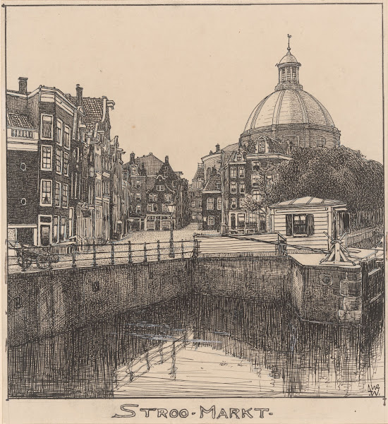 De Stroo Markt te Amsterdam 20th century