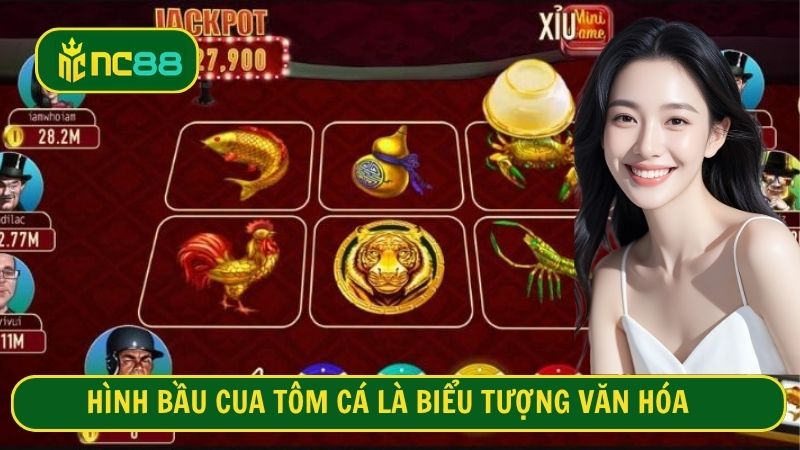 Hình bầu cua tôm cá là biểu tượng văn hóa