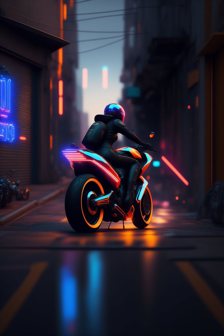 Biker Picture