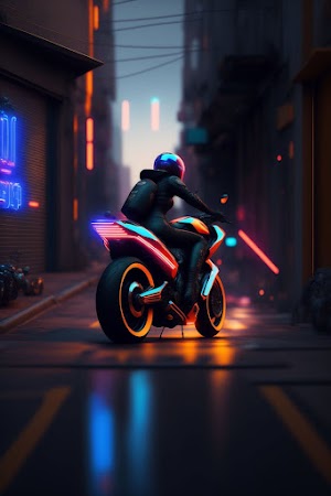 Biker Picture