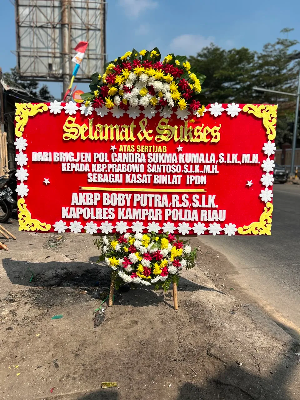 Bunga Papan Duka Cita Bandung