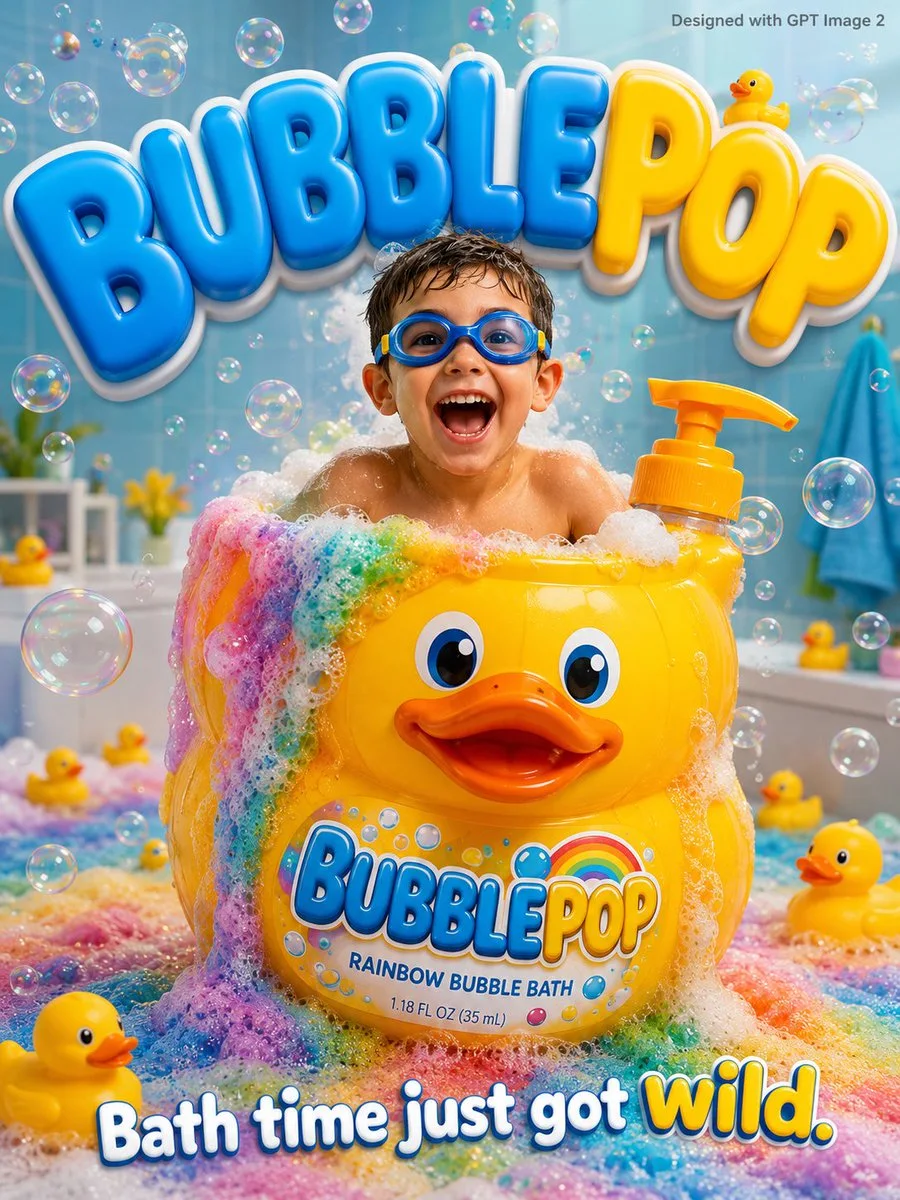Un divertido anuncio de Bubbly Kids