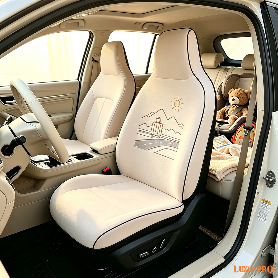 Car Seat Covers Front Seats + Car Seat Covers Rear Seats
